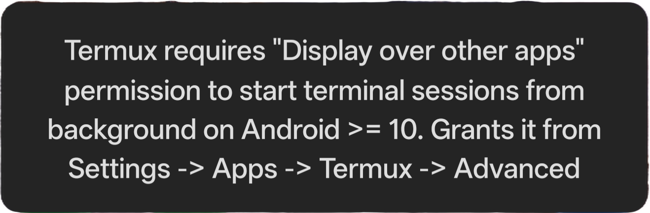 开启悬浮窗权限消息框